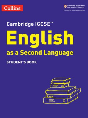 cover image of Cambridge IGCSE English as a Second Language Student's Book